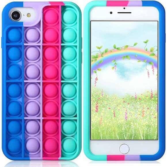 Fidget Toys Phone Case for iPhone 12/12 Pro - Fun, Protective &amp; Stress-Relie - Picture 2 of 3